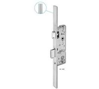 Serrure monopoint NUM1438PZ axe 40mm têtière inox - WILKA - 1438PZ-40