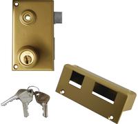 Serrure monopoint VEGA vertical fouillot droite cylindre de 45mm - - 121100-01-1A