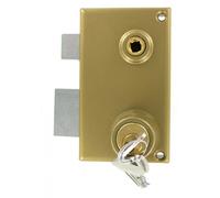 Serrure monopoint VEGA vertical fouillot gauche cylindre de 45 mm JPM 121100-01-2A