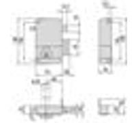 Serrure monopoint vertical tirage gauche cylindre de 50 mm CISA 3005036000
