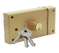 Serrure monopoint ZENITH 542 horizontal fouillot cylindre de 45mm droite - ISEO - 25030451.5 Noir G