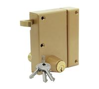 Serrure monopoint ZENITH 571 vertical tirage cylindre de 45mm droite - ISEO - 25080451.5