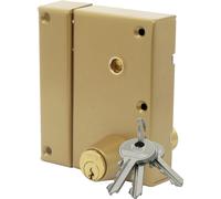 Serrure monopoint ZENITH 572 vertical fouillot cylindre de 45mm gauche - ISEO - 25090455.5