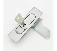 Serrure MS490, Boîtier de distribution à verrouillage plan, armoire commande, interrupteur, verrou sécurité MS510, en fer, châssis réseau, 1 pièce(Matte With Key)