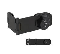 Serrure multi-usage sans porte pliante à clé, combinaison Twist Verrou pour armoire et armoire, double porte, serrure en alliage haute résistance