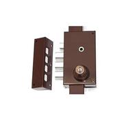 Serrure multipoints en applique Série 448 coloris marron A2P* gauche - MOTTURA - 30448VS5NXHAFS