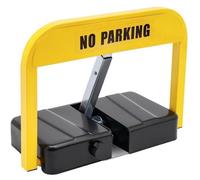 Serrure Parking 2 Télécommandes, Barrière Automatique Protection 25° Poteau Voiture Clés