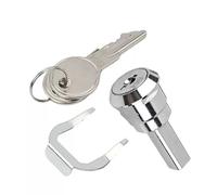 Serrure polyvalente pour tiroirs et armoires en renforcé | Boîte à outils de sécurité aspect acier avec installation facile et protection des objets personnels