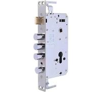 Serrure Porte Door Lock Case Fingerprint Body Stainless Steel Part Brass Latch Hardware Security Gate Fittings(30-105 With Hook)