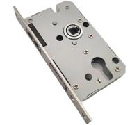 Serrure Porte Door Lock Case Large 50 Magnetic Wooden DoorLock Cylinder, Handle, Body, Press