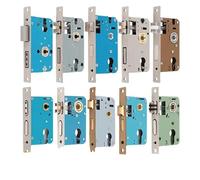 Serrure Porte Interieure 1 serrure de porte intérieure taille 50 verrouillage silencieux, grand corps de serrure 58, accessoires de serrure de porte de chambre en bois Serrure EncastréE(E)