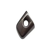 Serrure Porte pour Nissan 2016-2021 pour Qashqai Centralisation | Couvercle Poignée Extérieure Porte Avant Gauche Couvercle Cylindre Serrure En Trou Serrure Petit Capuchon(Amber gold)
