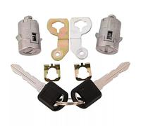 Serrure Porte Voiture Avec Clés 1 Paire Cylindres Serrure Porte Avant Gauche Et Droite 115298923 15298924 7012945 88937321 P Pour CHEVROLET Pour Callac Pour Oldsmobile