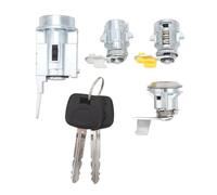 Serrure Porte Voiture Avec Clés Ensemble Cylindre Serrure Porte Allumage Automatique D2191608 Kit Verrouillage Barillet Avec 2 Clés Pour Toyota Pour Hilux