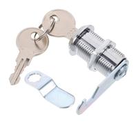 Serrure pour Armoire à Came 5/8 Pouces, Alliage de Zinc Argenté | Kit de Remplacement Antirouille et Résistant à L’usure, pour Boîte aux Lettres et Armoire, Modèle Précis