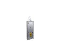 serrure pour basculant/garage cylindre à profil européen entraxe 60 mm Laiton.