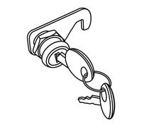 Serrure Pour Coffre Arrière ATV80 SHAD
