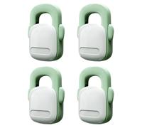 Serrure pour four sécurité enfant - Lot de 4 serrures de four à sécurité bébé - Serrures de porte de réfrigérateur - Serrure de sécurité pour - Pas de perçage nécessaire pour protéger le