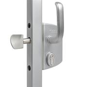 Serrure pour portail coulissant - Profil : 80 - LOCINOX