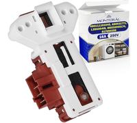 Serrure pour Porte Lave Linge avec Code Original 480111101045 pour Whirlpool pour Indesit AS0031771 L39A004I8 pour Fagor pour Brandt M6532005174 pour Bompani 817690259 pour Smeg - MONTERAL