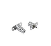 Serrure pour porte vitrée Verrouillage du piston en verre | Serrure à piston avec clés for portes de vitrines coulissantes en verre(23.00mm)