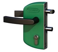Serrure pour portillon de jardin - GENERIC - LAKZ P1 - Économie - Verrouillage sécurisé - Polyamide