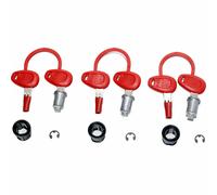 Serrure Pour Top Case Valises Coffres V35 V46 E52 E55 GIVI (Ensemble De 3 Pièce)