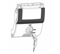 Shad Top-case Sh48 Premium fermeture Blanc