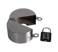 Serrure Robinet Extérieur - Prévient Vol Eau & Vandalisme, Coque Métal Antirouille, Code Combinaison 3 Chiffres, Acier Robuste - pour Tuyau Arrosage & Camping-Car