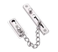 serrure, serrures à chaîne pour porte intérieure, Serrure de chaîne de porte de sécurité Serrure de porte antivol en acier inoxydable avec porte à boucle de sécurité (Couleur : Or) (Color : Gold)