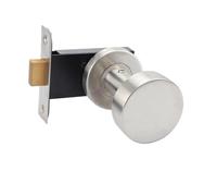 Serrure simple en acier inoxydable 304, serrure de porte invisible dissimulée for murs intérieurs et portes cachées(Single lock 1)