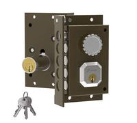 Serrure supplémentaire de porte Dorcas C91I Poignée gauche