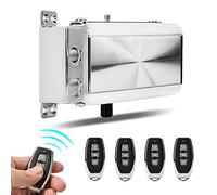 Serrure T l commande Intelligente en Acier Inoxydable Syst me d Acc s Sans Cl pour Maison et Fourgonnette Antivol avec 4 T l commandes Incluses