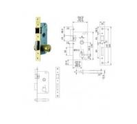 Serrure Tesa 2000-hl/50