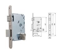 Serrure Tesa 2010-p-hn/50 Canto Redondo