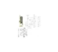 Serrure Tesa 2030-hl/50