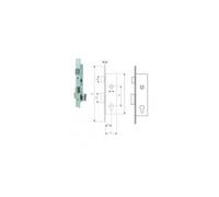 Serrure Tesa 2200-hz/15
