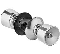 Serrure tubulaire à poussoir simple axe 80mm inox standard - VACHETTE - V6524X2SJ