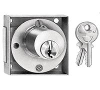 Serrure V135 V5 diamètre 25 mm gauche carré 20 mm profondeur 28 mm VACHETTE 11318000