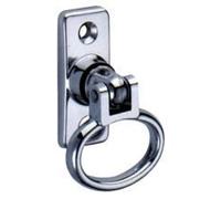 Boucle double chromé brillant 7 / 70 mm à trou 1 portée VACHETTE 008488