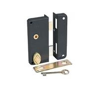 JPM Serrure verticale extra-plate SSA45135 446000-02-21 – Pêne dormant 1/2 tour – Gauche