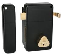 Serrure verticale tirage ERCY 5G 5 goupilles 45mm+BAG40 MV1 gauche 4 clés - HERACLES - C5-502212M-2MV