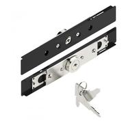 Serrure volet roulant cylindre varié - 1 pivot - 7 à 9 - blanc - AA40 TIRARD