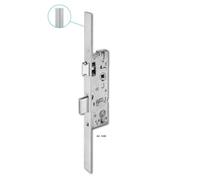 Serrure monopoint NUM1438PZ axe 40mm têtière inox - WILKA - 1438PZ-40