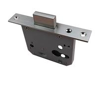 Serrures à guillotine à mortaise, impasse à mortaise, corps de serrure de porte à mortaise élevée à écart de 55 mm, boulon en acier inoxydable, serrure de porte extérieure for raccords de sortie de se