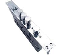 Serrures à mortaiser, Ensemble de mortaise for porte intérieure, serrures à guillotine, matériel d'entrée universel, raccord de porte, loquet rond taille 30