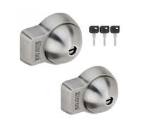 Serrures antivols/cadenas - Meroni UFO+ - Inox haute sécurité - Fermeture automatique - 3 clés incluses