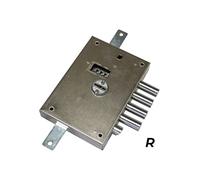 Serrures ATRA DIERRE pour portes blindées triple à double carte clé et poignée 60mm SER6112 gauche