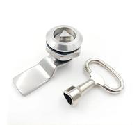 Serrures de caméra de chambre, serrure de came 18mm fil triangle clé langue serrure de sécurité broche pour boîtes aux lettres boîte aux lettres boîte de distribution industrielle 304 acier inoxydable