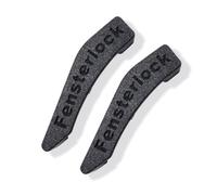 Serrures de fenêtre en noir - Protection anti-effraction & Verrouillage pour Poignée de Fenêtre Dometic Seitz / Levier - Fenêtres pour camping-car et caravane (Type 5, Lot de 2, côté droit)